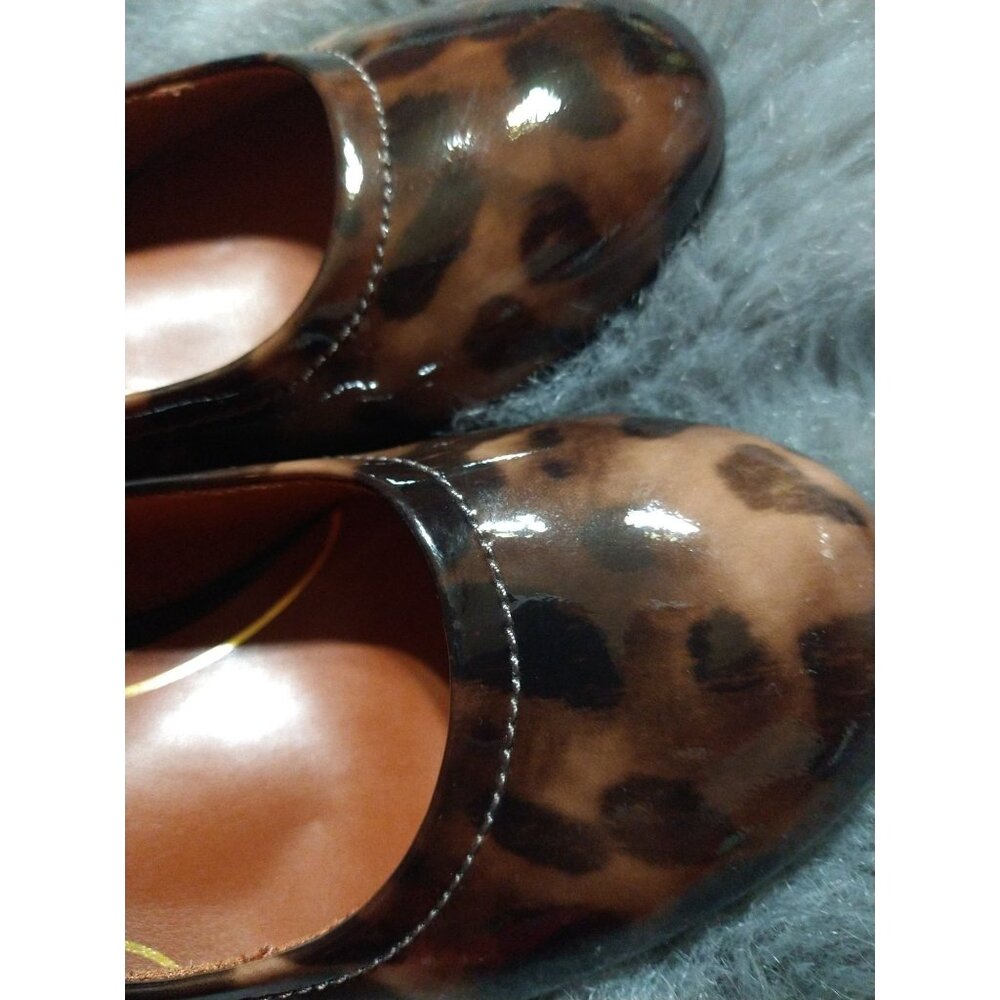 Leopard Print Block Heel Pumps By Vionic - Womens… - image 3